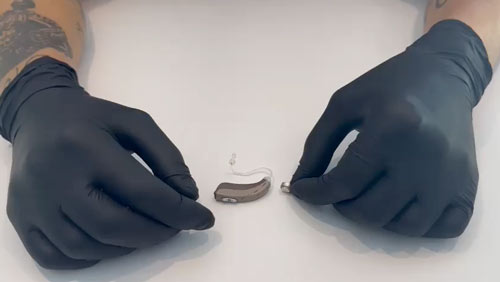 Instruktioner för batteribyte